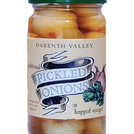 Pickled Onions in Hopped Vinegar