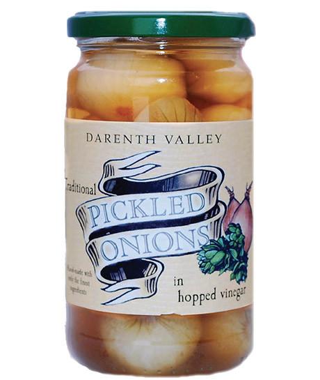Pickled Onions in Hopped Vinegar