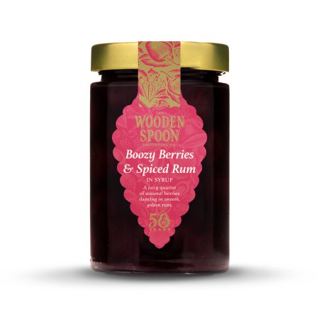 Boozy Berries & Spiced Rum in Syrup - 400g