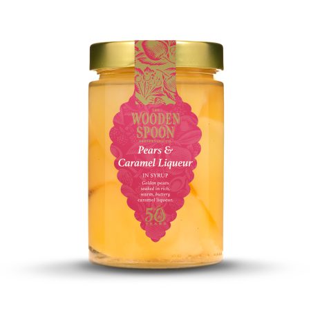 Pears & Caramel Liqueur in Syrup - 420g