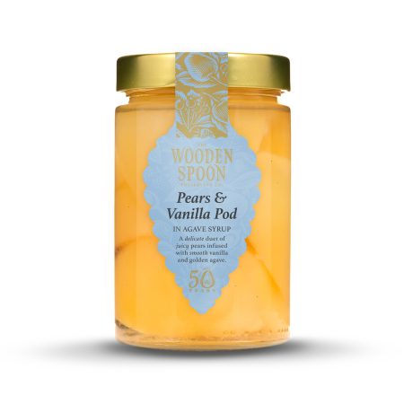 Pears & Vanilla Pod in Agave Syrup - 420g