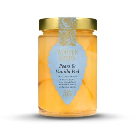 Pears & Vanilla Pod in Agave Syrup