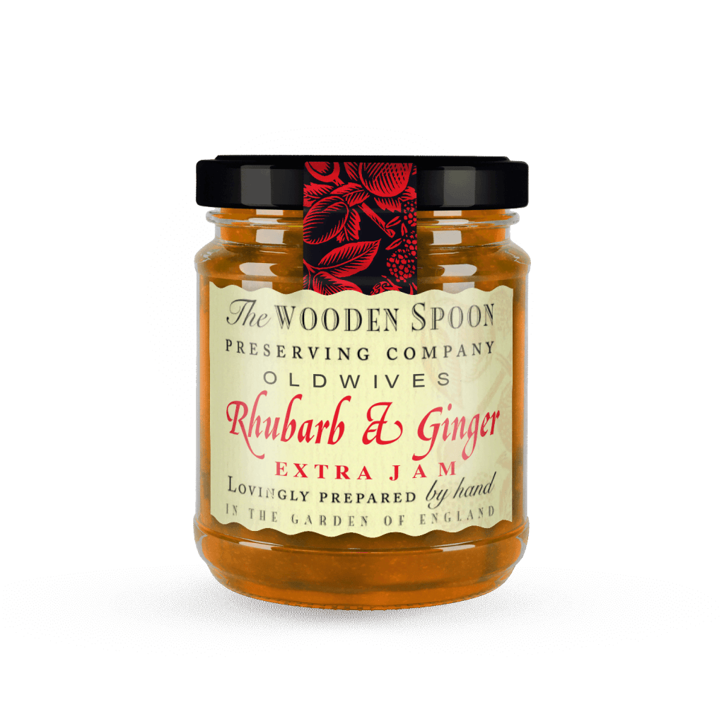 'Old Wives' Rhubarb and Ginger Extra Jam (340g)