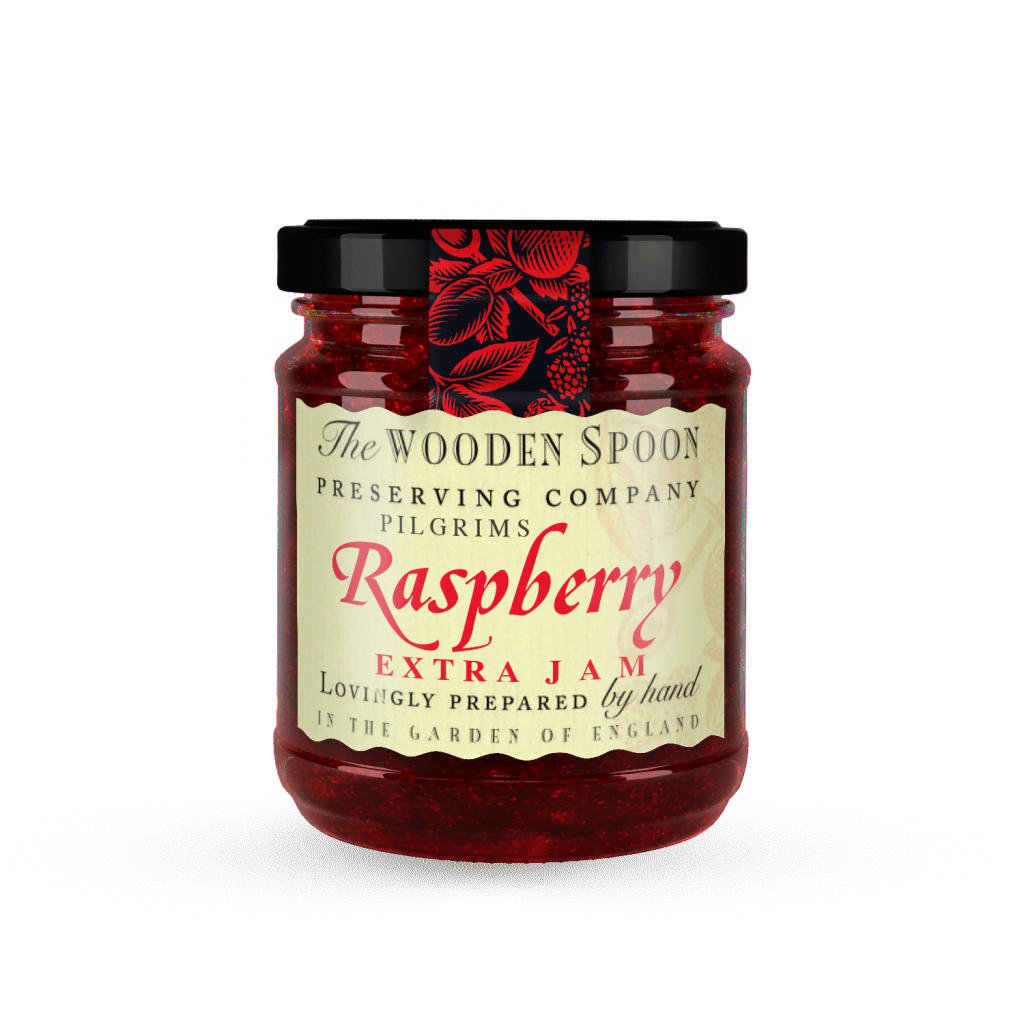 'Pilgrims' Raspberry Extra Jam (340g)