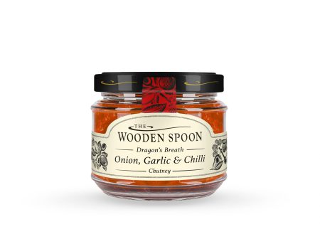'Dragon's Breath' - Onion, Garlic & Chilli Chutney - 190g
