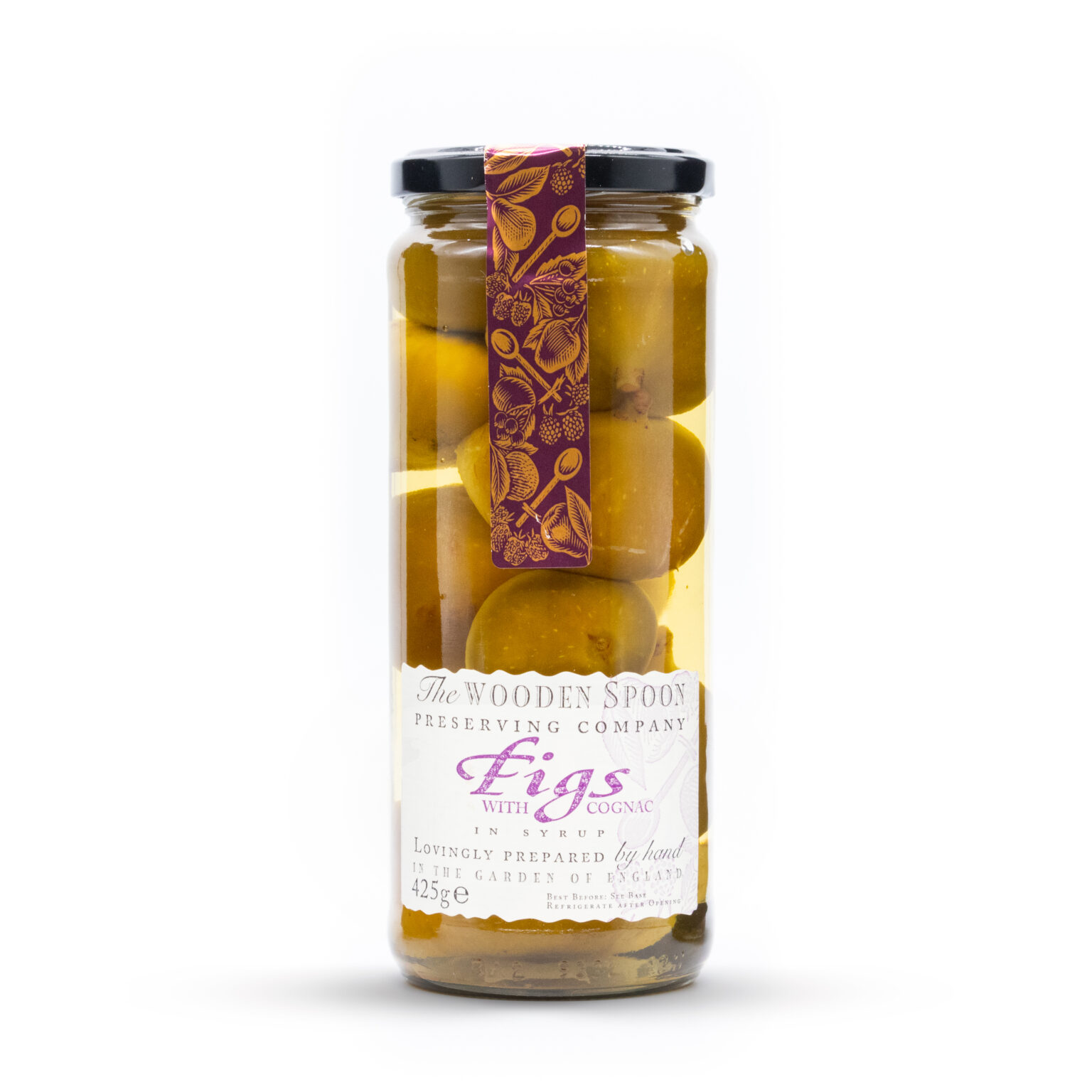 Figs with Cognac in Syrup (475g jar)