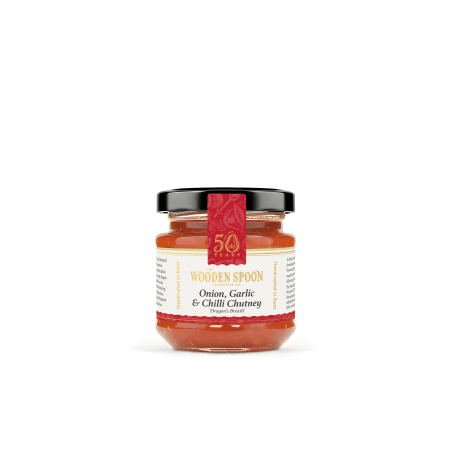 'Dragon's Breath' - Onion, Garlic & Chilli Chutney - 105g