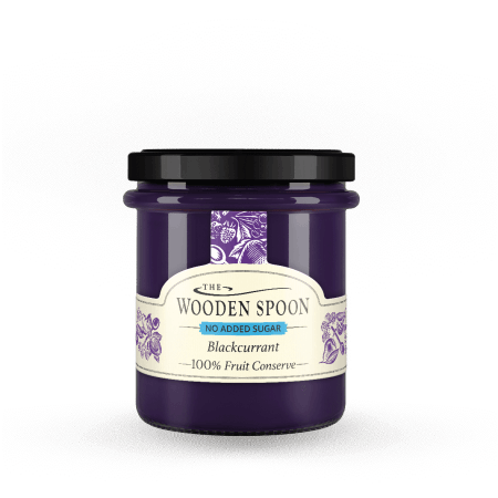 Blackcurrant - 100% Fruit Spread (No Added Sugar) - 227g