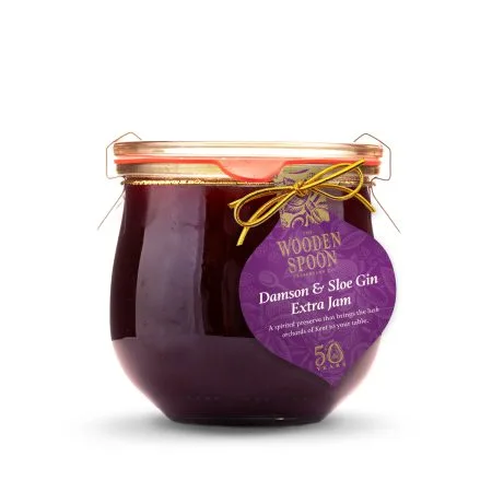 Damson & Sloe Gin Extra Jam - 400g