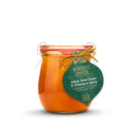 Whole Stem Ginger with Whisky in Syrup - 240g