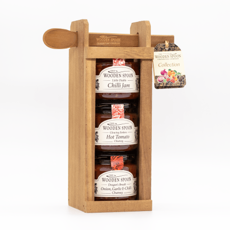 Hot Selection Wooden Gift Rack 3/190g - 3x227g