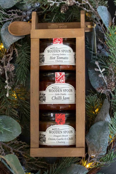 Hot Selection Wooden Gift Rack 3/190g - 3x227g