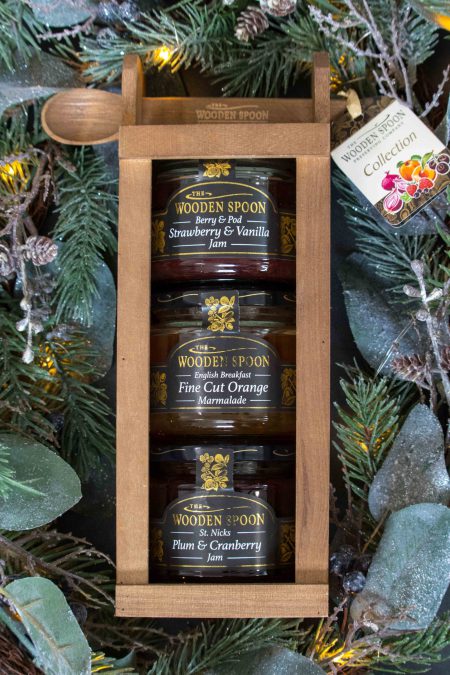 Jam Selection Wooden Rack - 3x227g