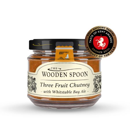 Three Fruit Chutney with Whitstable Bay Ale - 190g